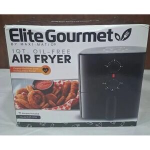 Elite Gourmet Maxi-Matic 1 QT Oil Free Air Fryer Model EAF 3218 *NEW*